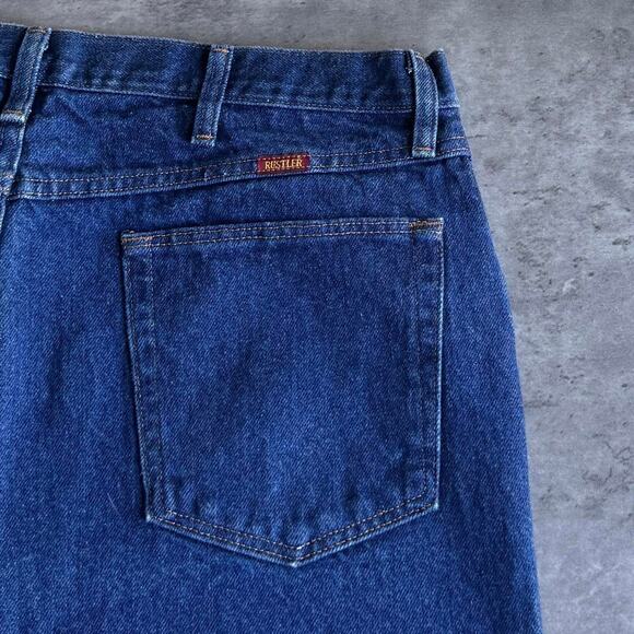 Vintage Y2K Levi’s Style Essential Grunge Opium Dark Wash Denim Jeans - Picture 3 of 4